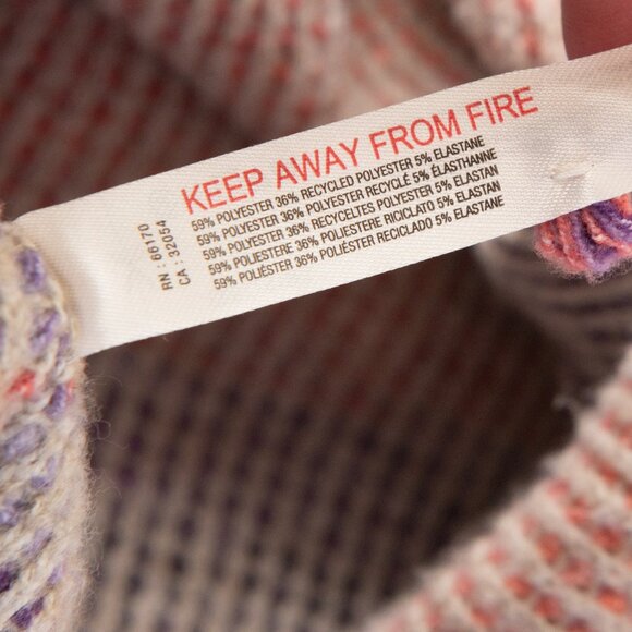 Anthropologie Daily Practice Franconia Half-Zip Sweater Tunic Multicolor Large - Picture 3 of 6